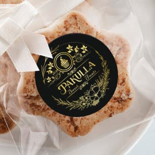 Cake Brand Logo & Sticker Design