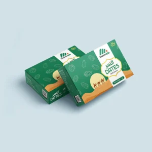Professional Dates Box Packaging Design for Food Brands