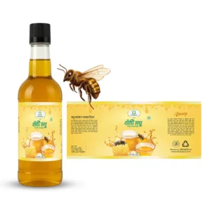 Honey Label Design for Organic Food Brands