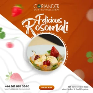 Professional Restaurant Food Social Media Post Design