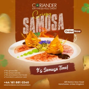 Professional Restaurant Food Social Media Post Design