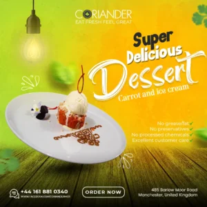 Professional Restaurant Food Social Media Post Design