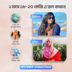 Professional Weight Loss Review Social Media Post Design