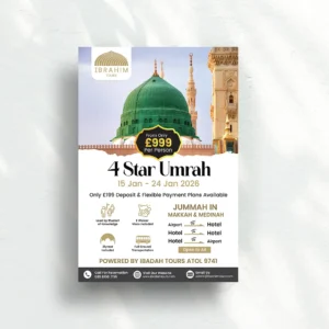 Hajj flyer design