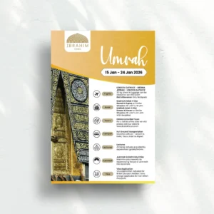 Hajj flyer design