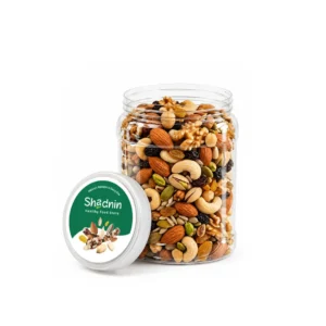 Nuts mix label design