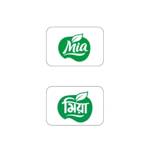 Organic food logo design