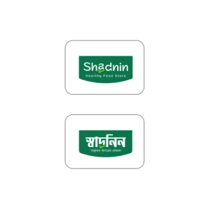 Organic food logo design