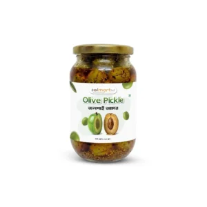 Pickle label design for organic brand