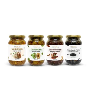 Pickle label design for organic brand