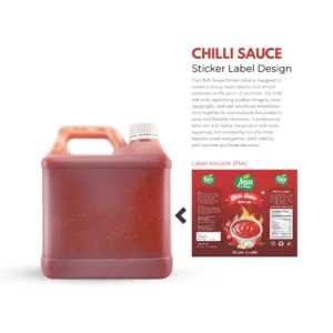 Chilli Sauce Label Design